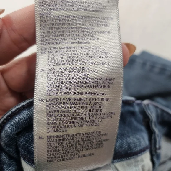 NYDJ Annabelle Skinny Boyfriend Jeans Size 6 Medium Wash Lift Tuck Stretch Denim - Picture 4 of 12